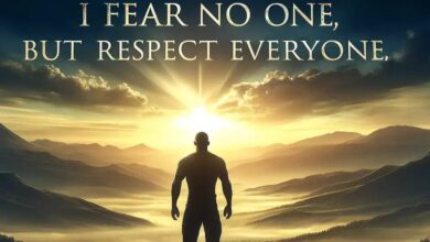 i fear no one, but respect everyone. - tymoff