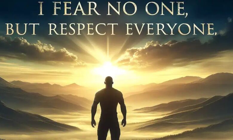 i fear no one, but respect everyone. - tymoff