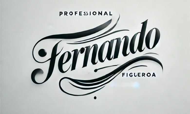 Professional Signature for People Name Fernando Figueroa